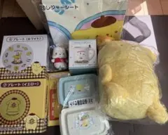 ポムポムプリン ポチャッコ サンリオ 当たりくじ ぬいぐるみ マグカップ