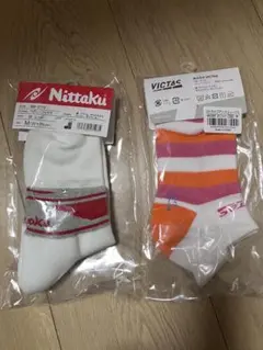 Nittaku & Victas 卓球用ソックス Mサイズ