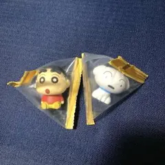 クレヨンしんちゃん プチっとすわりマス ミニフィギュア 2体セット