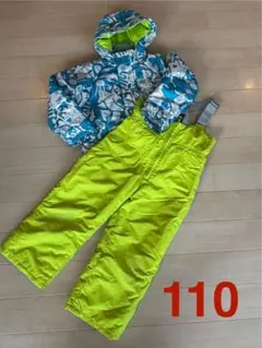 美品！RESEEDA リセーダ　スキーウェア上下セット　110 サイズ調整可能