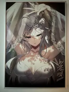 【50枚限定品】 スコッティ先生　直筆サイン入り　 X-ART製　オーロラアート