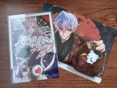 冷酷皇帝は人質王女を溺愛中 イラストカード ビジュアルボード