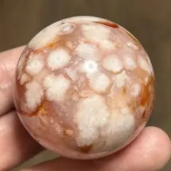 レア　高品質　カーネリアン桜瑪瑙　スフィア　天然石 再入荷 レア 高品質 カーネリアン桜瑪瑙 水晶 スフィア 天然石