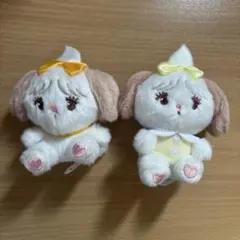 mikko スフレ ガチャガチャ マスコット2点セット