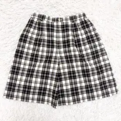 美品 Burberrys ショートパンツ キュロット ノバチェック 金ボタンXL