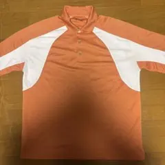 XL ビッグサイズ ゴルフウェア ポロシャツ オレンジ メンズ