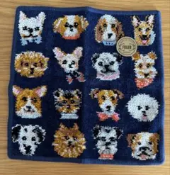【新品未使用】FEILER フェイラー タオルハンカチ 犬柄