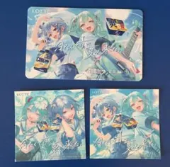 LOTTE 初音ミク 星街すいせい コラボ ポスターセット - メルカリ