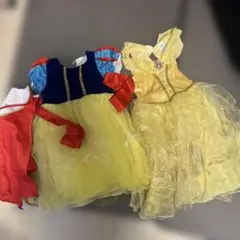 プリンセス ドレス 2着セット マント付き　白雪姫