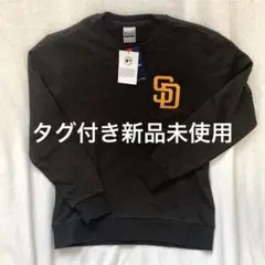 MLB サンディエゴ・パドレス 長袖 トレーナー スウェット　ブラウン