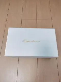 Santoni 黒レザースニーカー UK6 1/2のサムネイル