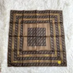 FENDI ハンカチ ブラウン ズッカ柄