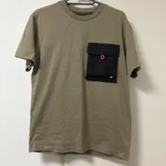 New Balance ポケット付き 半袖Tシャツ カーキのサムネイル