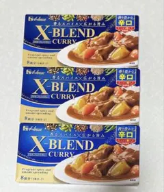 ＊未開封＊ハウス食品　クロスブレンドカレー辛口 カレールー3個セットのサムネイル