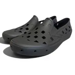 【未使用級】VANS ヴァンズ■トレックスリッポン■オールブラック■26cm