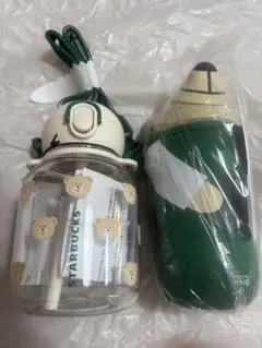 スタバ ストラップ付ストロータンブラー べアリスタ 2種 - メルカリ