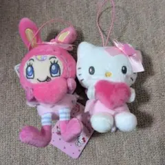 メゾピアノ × ハローキティ マスコット　２点セット