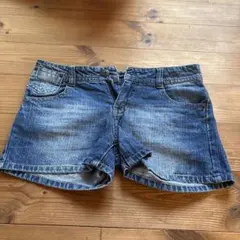 SCHWRZWARD デニムショートパンツ