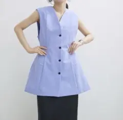 【着用1回⭐︎美品】ADAM ET ROPÉ リサイクルポリエステルノーカラージレ