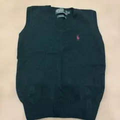 Polo by Ralph Lauren ラムウールベスト 110cm