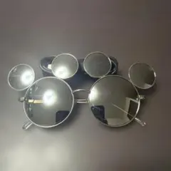 マルチレンズ ラウンド サングラス シルバーフレーム　ディズニーのサムネイル
