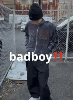 H2O様　90s badboy ベロアジャケットのサムネイル