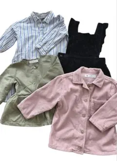 子供服　まとめ売り　女の子/サイズ90cm 4点セット