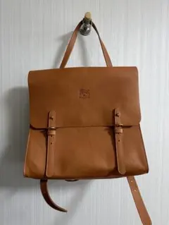 IL BISONTE レザー　リュック バックパックのサムネイル