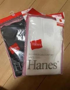 【週末セール】【新品】Hanes タンクトップ Mサイズ ホワイトブラックのサムネイル