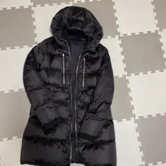 DIESEL 黒 ダウンジャケット フード付きのサムネイル