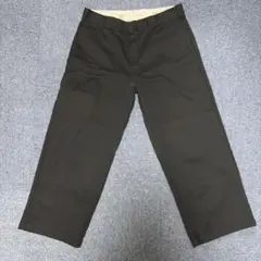 ディッキーズ ダブルニー 黒 ワークパンツ 34x30