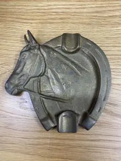灰皿　アンティーク　馬　オブジェ　雑貨　置物のサムネイル