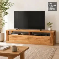 西海岸 ローボード 110 AVボード テレビ台 ラック 飾り棚 アジアン