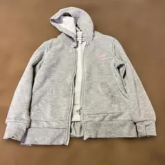 3can4on グレー パーカー 110