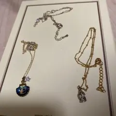 ネックレス　まとめ売り　３点セット　夏　貝殻　鳥カゴ