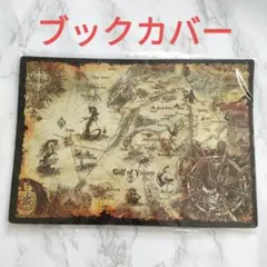 チェンバーオブレイブン 海賊の地図柄 ブックカバー