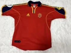 アディダス 02/03 日韓W杯 スペイン代表 ユニフォーム L サッカー
