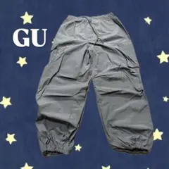 GU グレー XL ワークパンツ