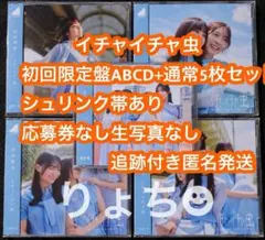 日向坂46 CD イチャイチャ虫　初回限定盤ABCD+通常盤　5枚セット　1