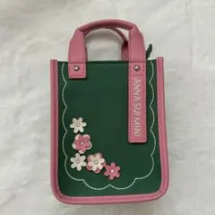 あずき様専用ANNA SUI MINI 花ショルダーバッグ