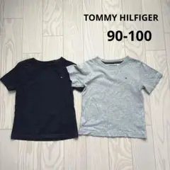 トミーヒルフィガー Tシャツ 2枚セット　90 100 グレー　ネイビーのサムネイル