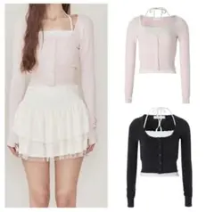 (新品未使用)Not your rose Luna cardigan set