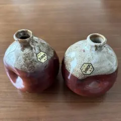 ⭐️値下げ⭐️ 一輪挿し 2個セット　特選　民芸品　弘山薫