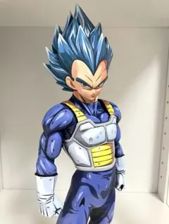 ドラゴンボール フィギュア リペイント 超サイヤ人 ブルー ベジータ 二