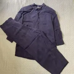 《L-KAMA》長袖シャツセットアップ　パープル　9R