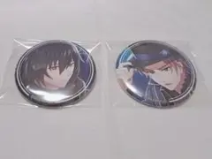 【文豪とアルケミスト】ラヴクラフト　ポー　缶バッジセット　コラボカフェ