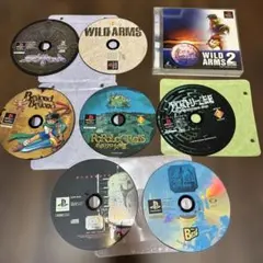 ワイルドアームズ2ほかソニー系8本セット