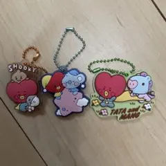 BT21 TATAキャラクター キーホルダーセット