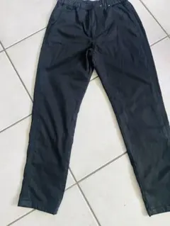 ユニクロ　ロングパンツ　暖パン　140 裏起毛　黒色