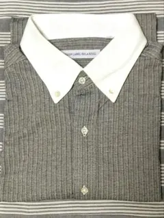 green label relaxing メンズ 7分袖シャツ